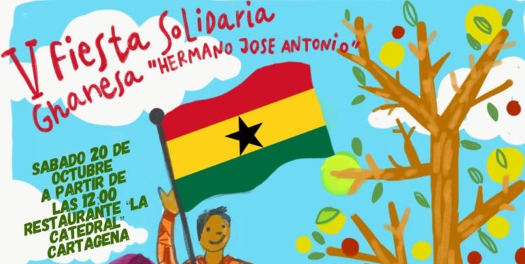 V Fiesta Solidaria Ghanesa en Cartagena