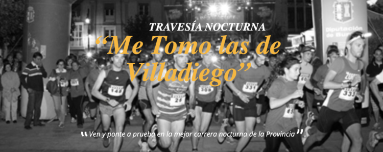 Más de 300 personas participan en la travesía nocturna solidaria de Villadiego