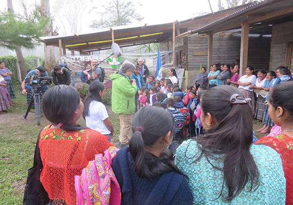 SED y TVE visitan la ONG Futuro Vivo en Samac, Guatemala