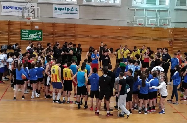 El Club Unión Maristas Girona organiza un torneo de baloncesto solidario en beneficio de SED
